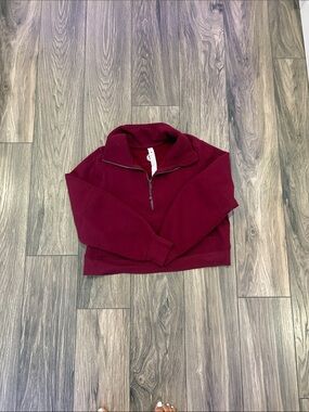 lululemon athletica Deep Berry Half-Zip Pullover